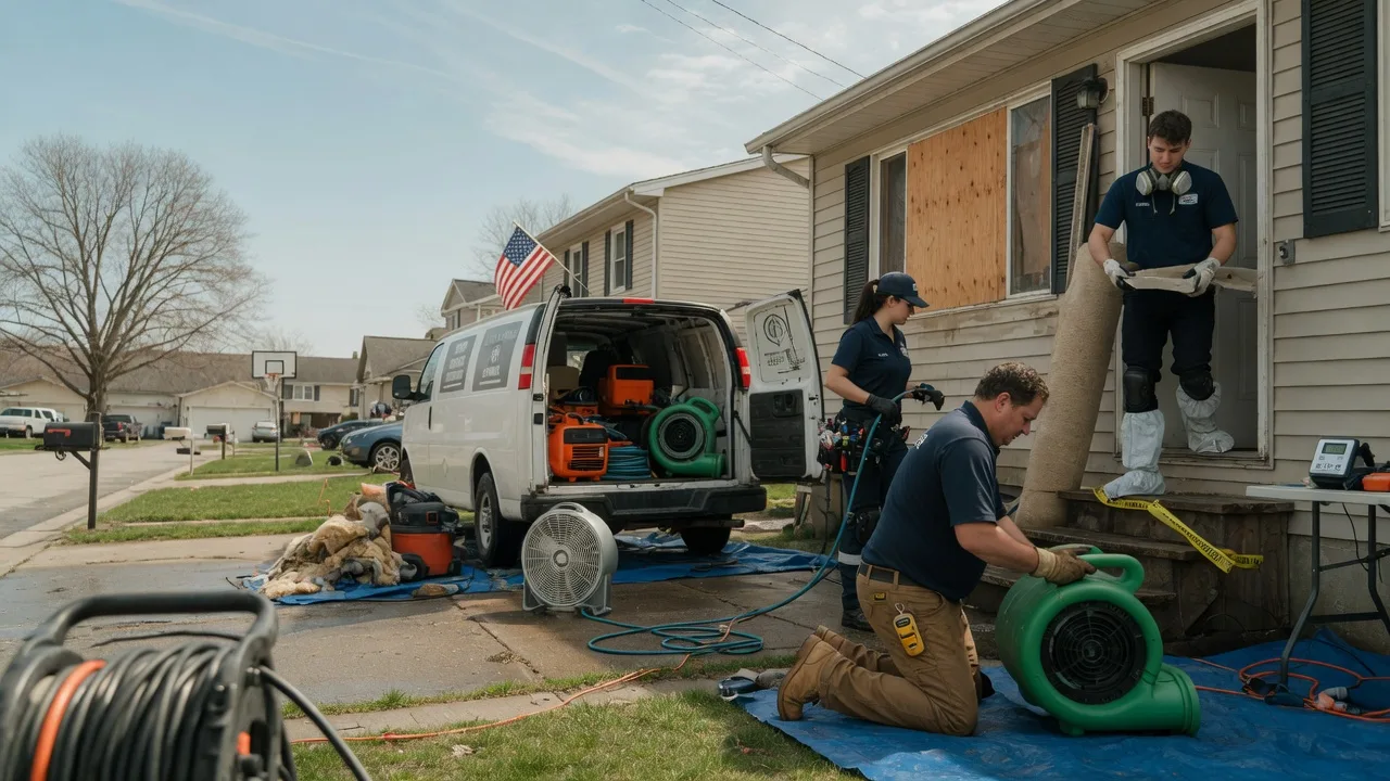 Water Damage Restoration in Minden, LA near me